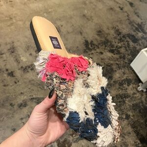 Stylish Multicolor Textured Men's Sandals